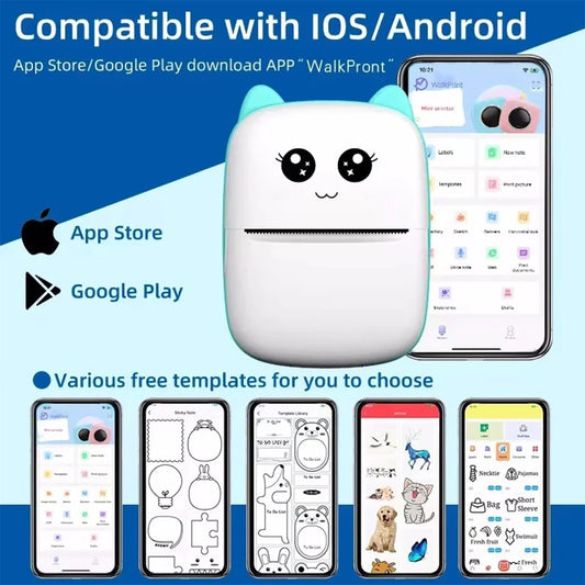طابعة الجيب المصغرة المحمولة | Mini Imprimante Portable de Poche