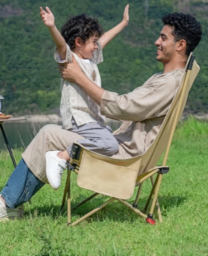كرسي وشيزلونج التخييم المطور 3 في 1  Chaise Pliante Inclinable