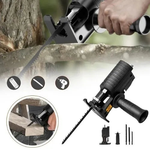 Adaptateur de perceuse - تحويل المثقاب الإلكتروني إلى منشار