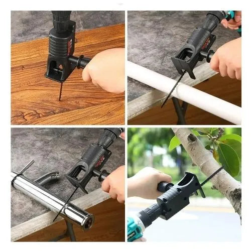 Adaptateur de perceuse - تحويل المثقاب الإلكتروني إلى منشار