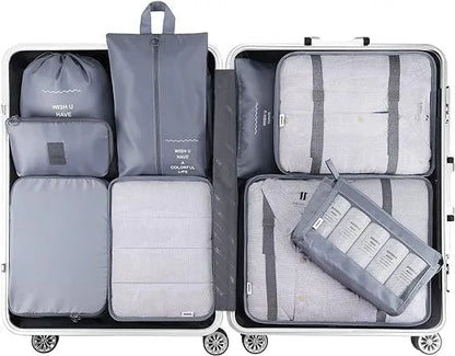 مجموعة حقائب منظمات السفر - Kit Organisateur de Voyage