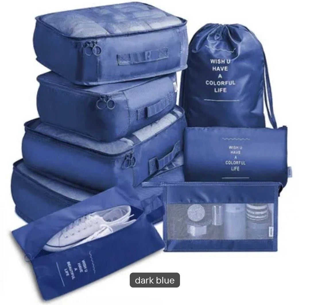مجموعة حقائب منظمات السفر - Kit Organisateur de Voyage
