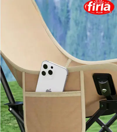 كرسي وشيزلونج التخييم المطور 3 في 1  Chaise Pliante Inclinable